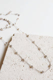 Ballet Chain - Silver Labradorite Layering Chain Aaria Tees