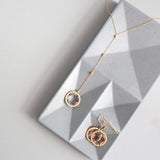 Rainbow Halo Mini Earrings Aaria Tees