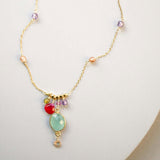 Bezel Necklaces Aaria Tees