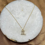 Zodiac Pearl Necklace Aaria Tees