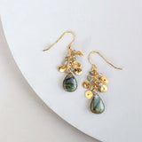 Labradorite Aurora Earrings Aaria Tees