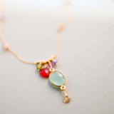 Bezel Necklaces Aaria Tees