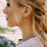 Rainbow Fringe Earrings Aaria Tees