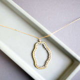 Labradorite Freestyle Pendant Necklace Aaria Tees