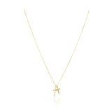 Double Cross Necklace Aaria Tees