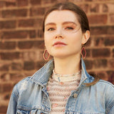 Ruby Red Quartz Freestyle Earrings Aaria Tees