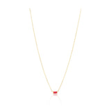 Willow Necklace-Red Aaria Tees
