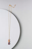 Rhodolite Garnet Cluster Necklace Aaria Tees
