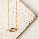 Gemstone Minimalist Necklaces Aaria Tees