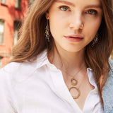 Halo Mini Gold Pendants Aaria Tees