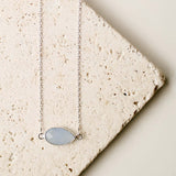 Gemstone Minimalist Necklaces Aaria Tees