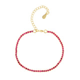 Chloe Tennis Bracelet Pink Aaria Tees