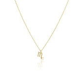 Zodiac Pearl Necklace Aaria Tees