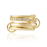 Leighton Stackable Ring Set Aaria Tees