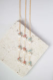 Pearl and Pink Tourmaline Necklace Aaria Tees