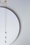 Pearl and Pink Tourmaline Necklace Aaria Tees
