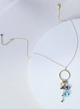 Aquamarine and Iolite Ammil Necklace Aaria Tees