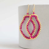 Ruby Quartz Freestyle Jewelry Set Aaria Tees