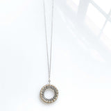 Halo Mini Silver Pendants Aaria Tees