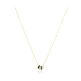 Ilona Blue Necklace Aaria Tees
