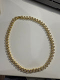 Oval Bezel Tennis Choker Aaria Tees