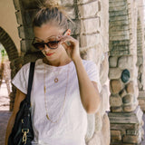 Halo Mini Gold Pendants Aaria Tees