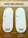 Super Absorbers Cloth Diaper Inserts Aaria Tees