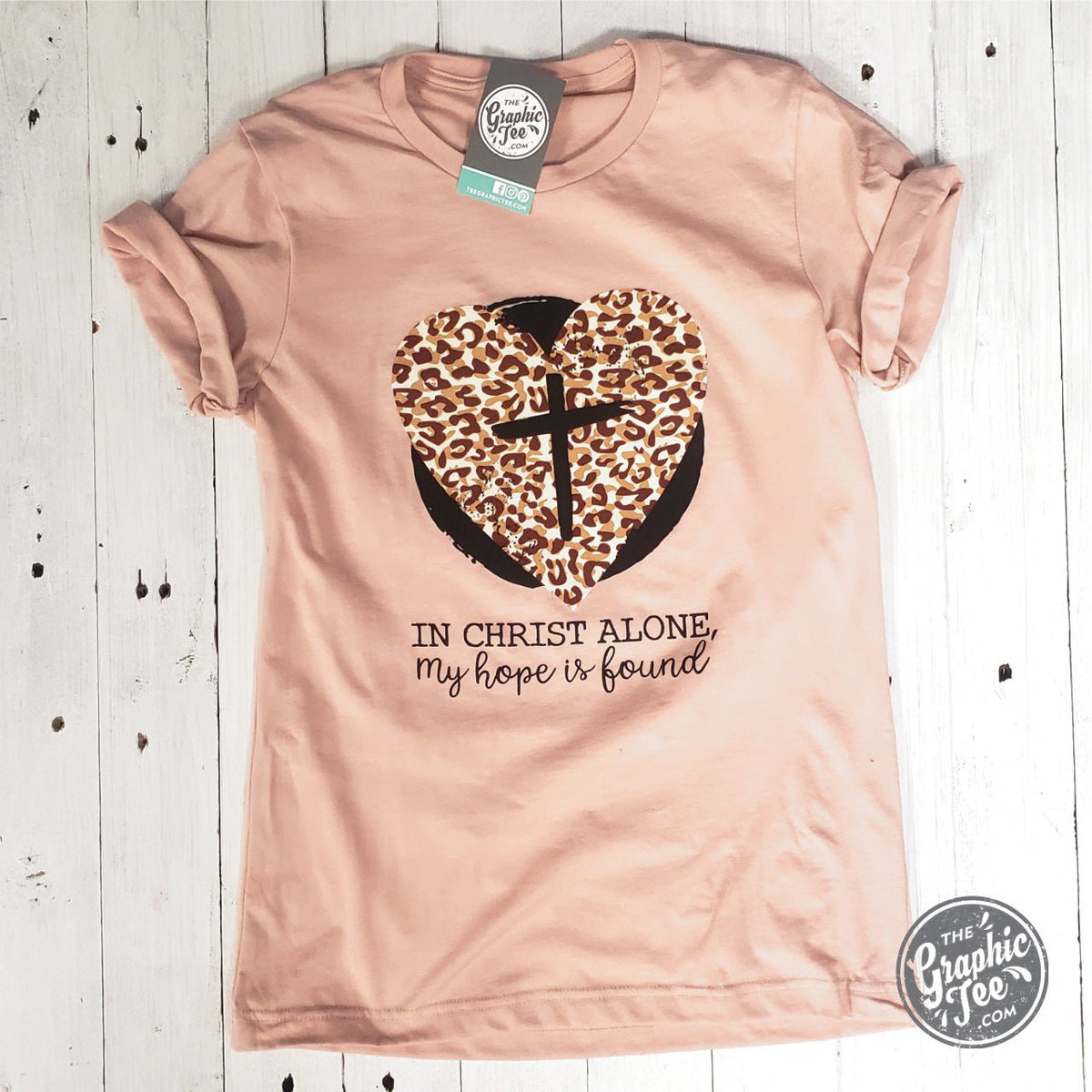 In Christ Alone, My Hope is Found - Unisex Tee - Aaria Tees