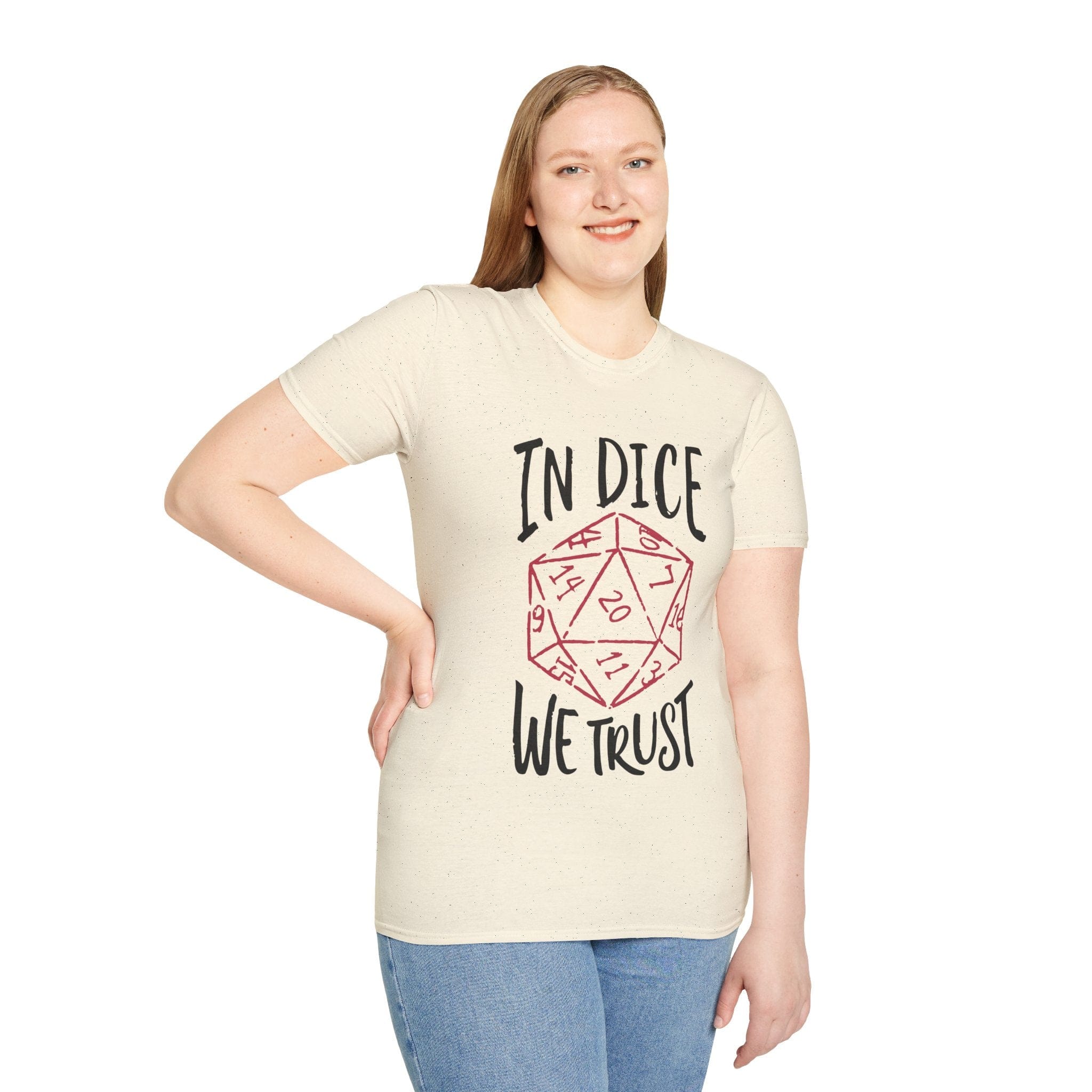 In Dice We Trust DnD T-Shirt - Aaria Tees Aaria Tees
