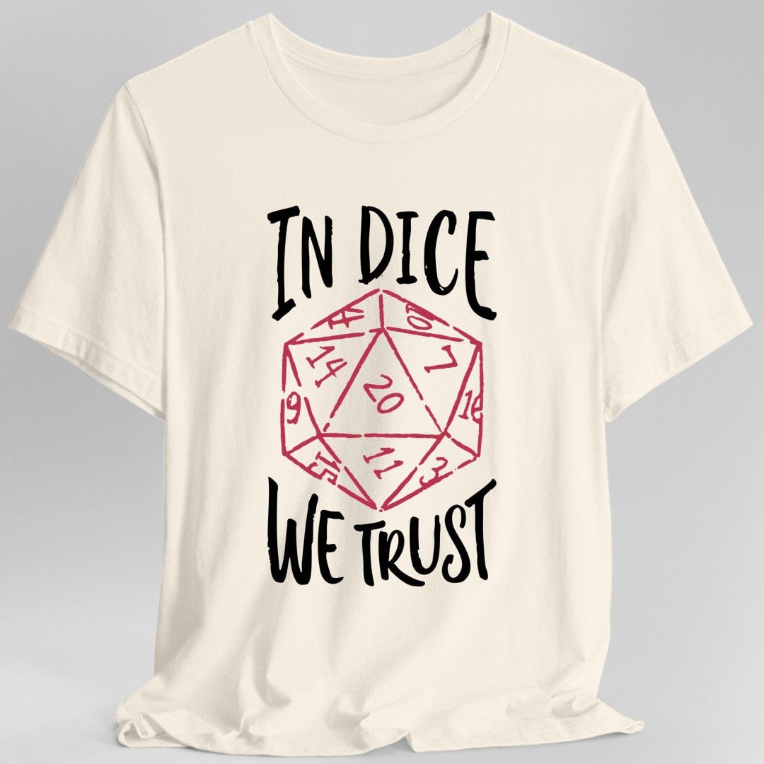 In Dice We Trust DnD T-Shirt - Aaria Tees Aaria Tees