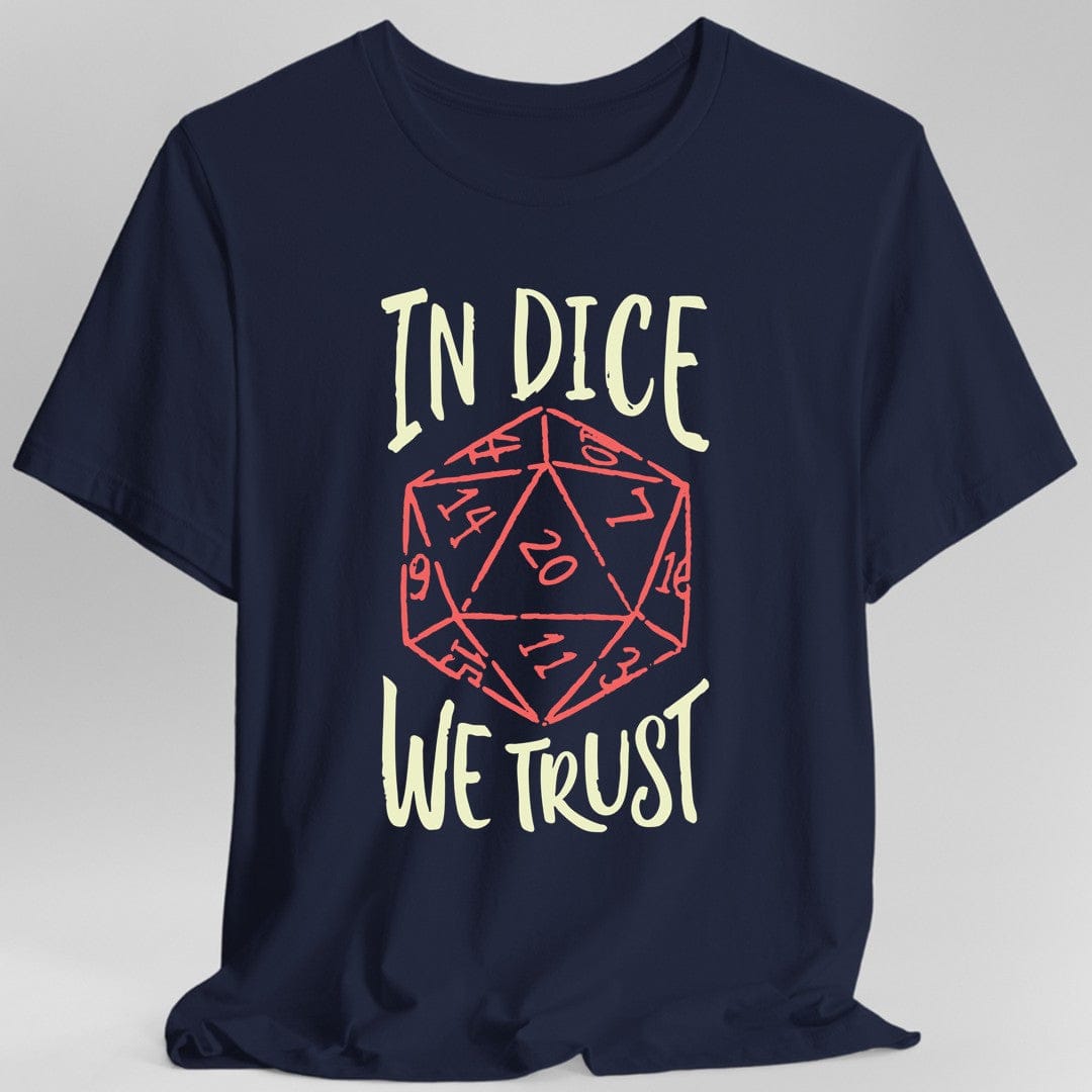 In Dice We Trust DnD T-Shirt - Aaria Tees Aaria Tees
