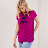 India Allure Top - Aaria Tees Aaria Tees