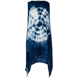 Indigo Garden Sleeveless Tunic - Aaria Tees Aaria Tees