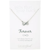 Infinite Strength of Love Pewter Necklace - Aaria Tees Aaria Tees