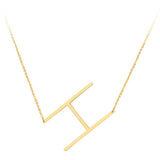 Initial Necklace Aaria Tees