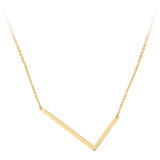 Initial Necklace Aaria Tees