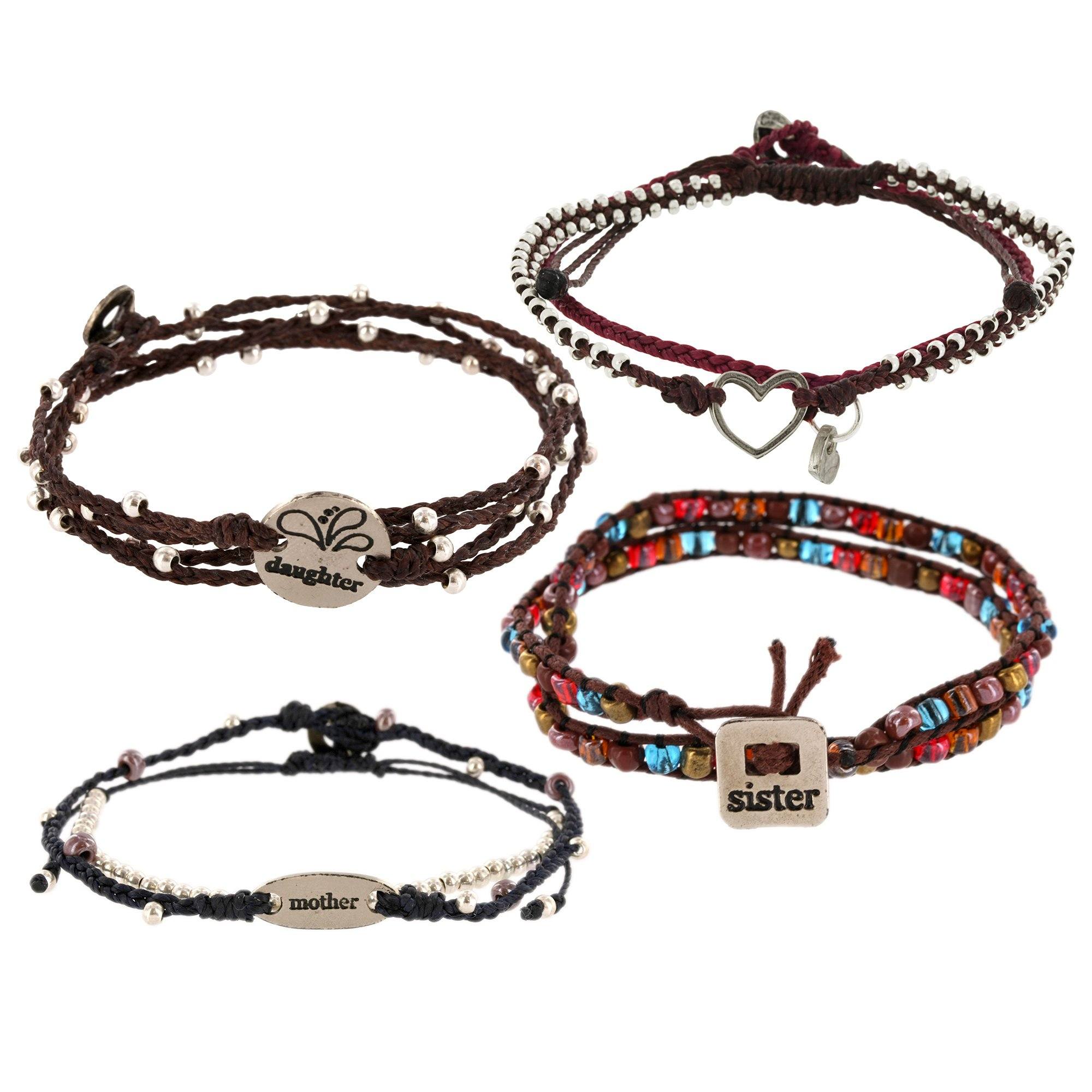 Inspiring Women Woven Bracelets - Aaria Tees Aaria Tees