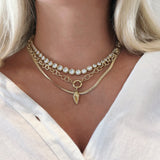 Y Necklace Interchangeable Base - Aaria Tees Aaria Tees