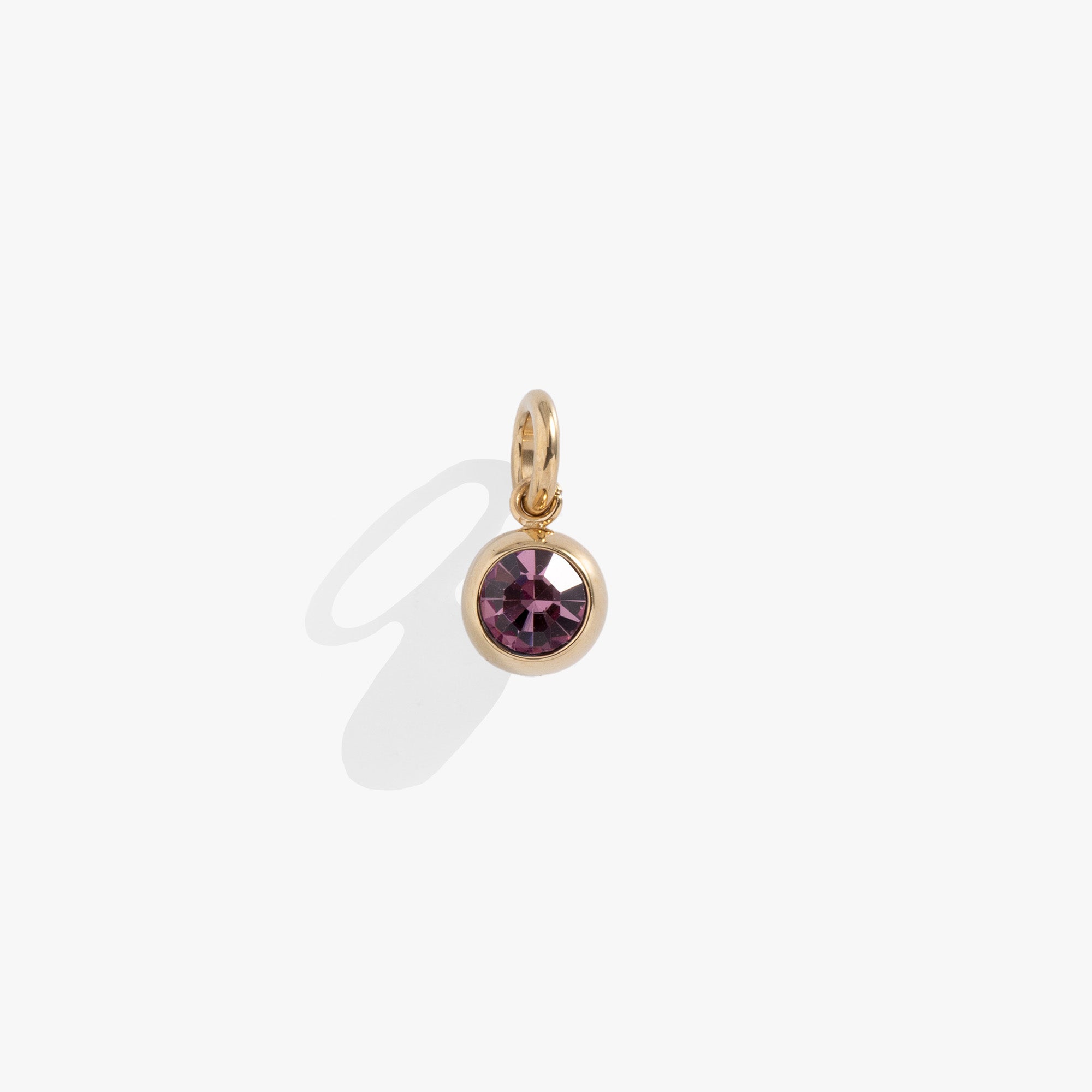 June Birthstone Interchangeable Charm - Aaria Tees Aaria Tees