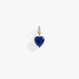 Lapis Gemstone Heart Interchangeable Charm - Aaria Tees Aaria Tees