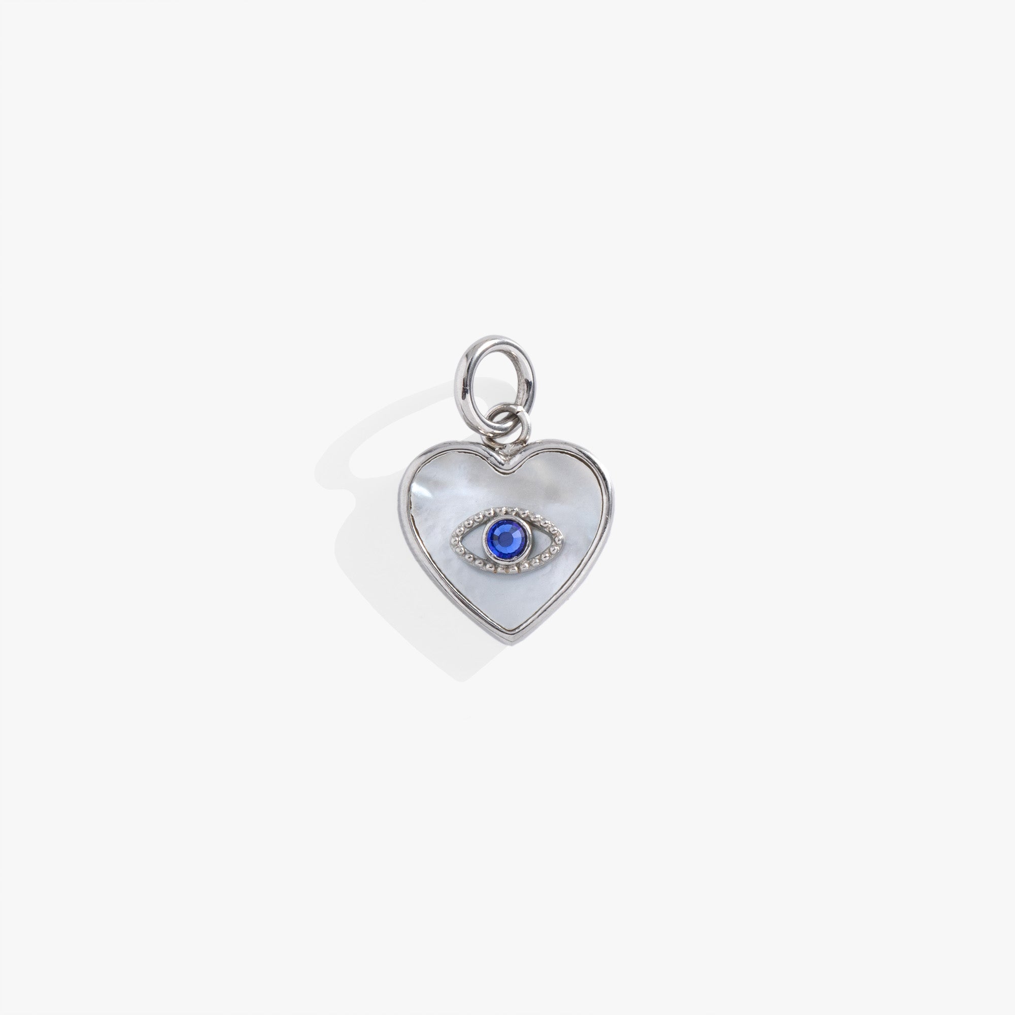 Evil Eye-Heart Interchangeable Charm - Aaria Tees Aaria Tees