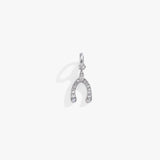 Pave Wishbone Interchangeable Charm - Aaria Tees Aaria Tees