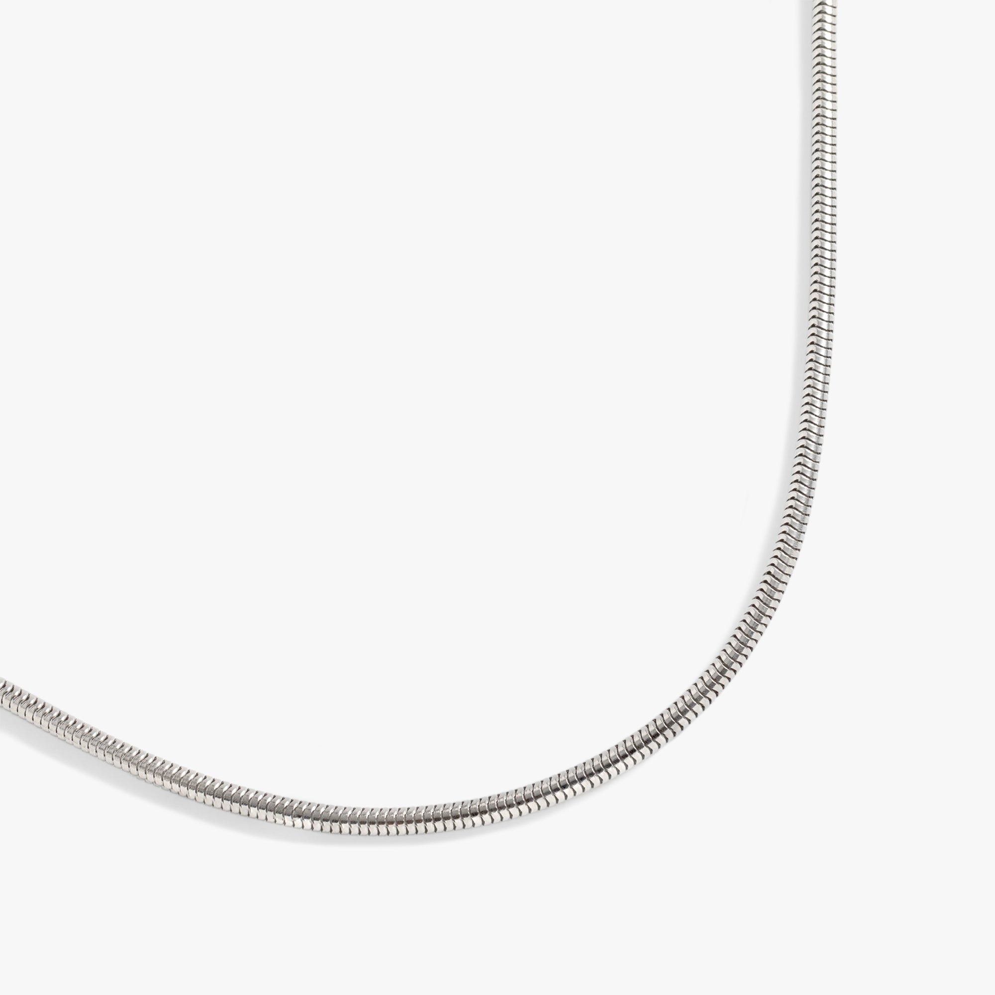 Round Herringbone Charm & Layering Necklace - Aaria Tees Aaria Tees