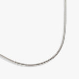 Round Herringbone Charm & Layering Necklace - Aaria Tees Aaria Tees