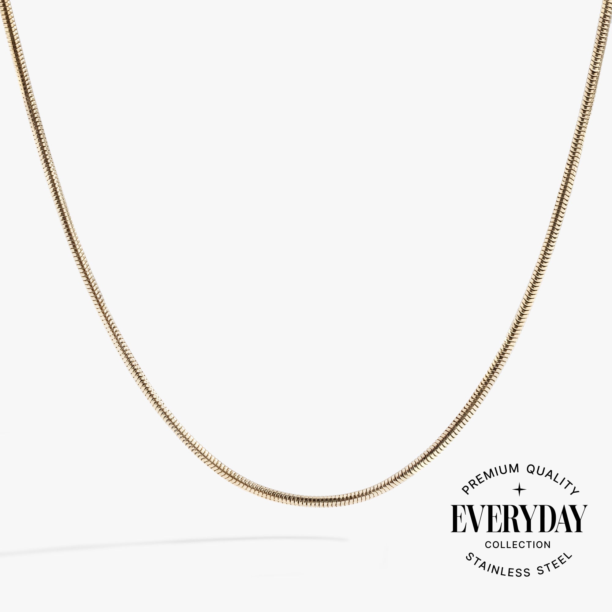 Round Herringbone Charm & Layering Necklace - Aaria Tees Aaria Tees