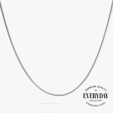 Round Herringbone Charm & Layering Necklace - Aaria Tees Aaria Tees