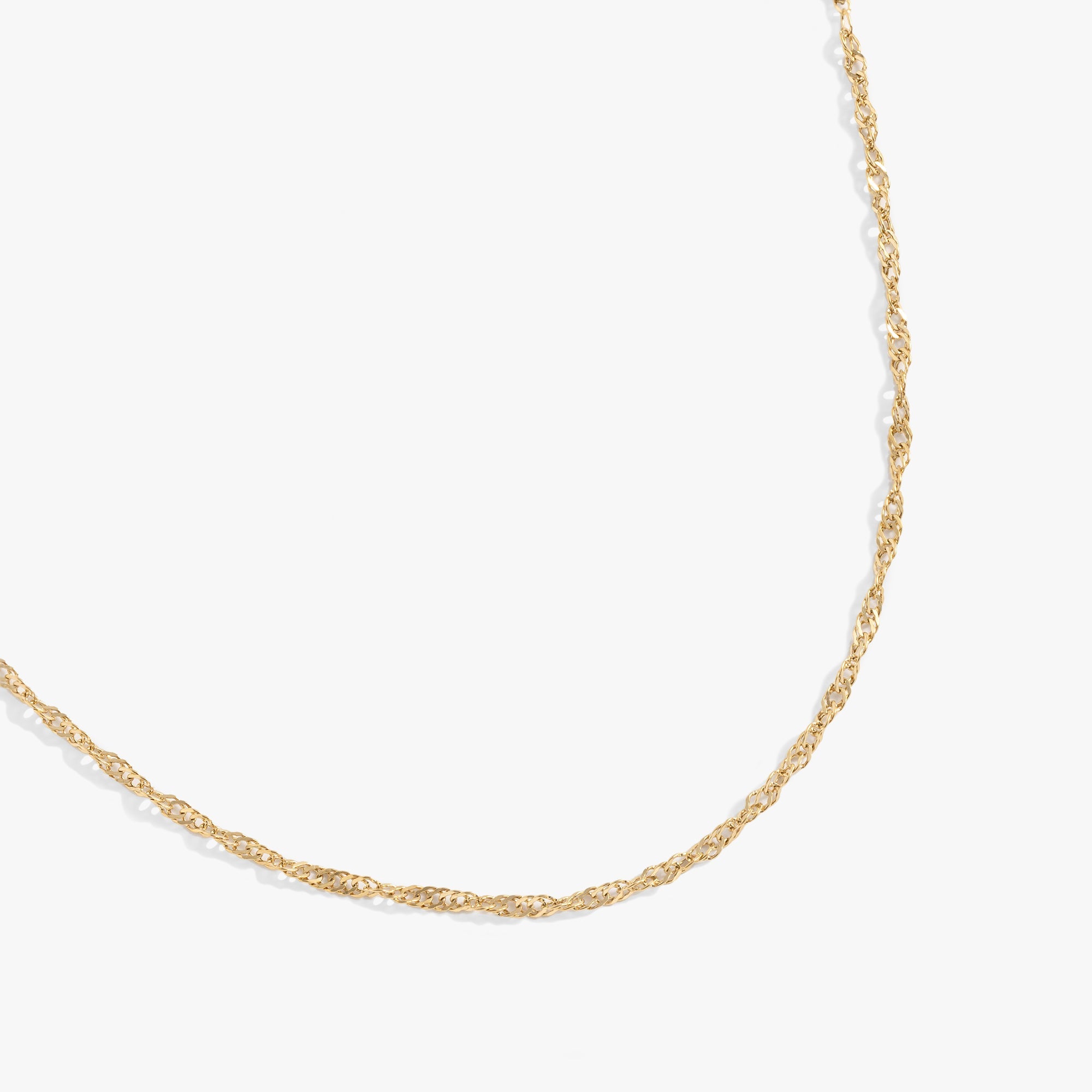 Singapore Chain Charm & Layering Necklace - Aaria Tees Aaria Tees
