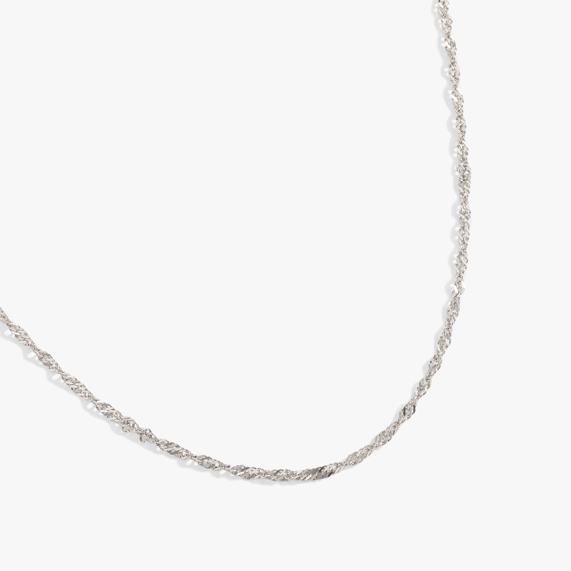 Singapore Chain Charm & Layering Necklace - Aaria Tees Aaria Tees