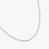 Singapore Chain Charm & Layering Necklace - Aaria Tees Aaria Tees