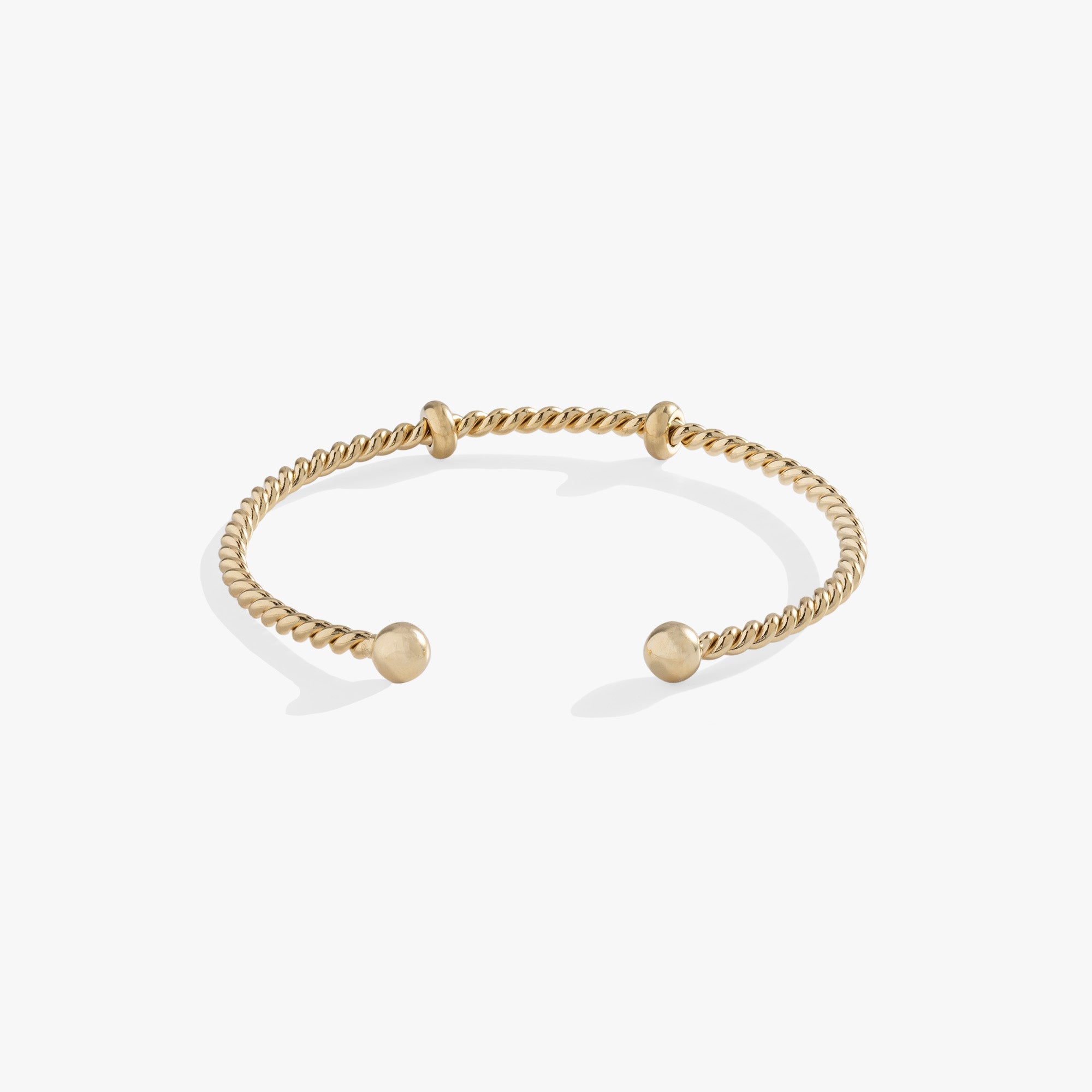 French Rope Charm Bracelet Cuff - Aaria Tees Aaria Tees